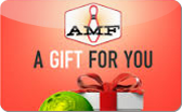 AMF Bowling Centers
Discount Gift Card
