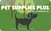 Pet Supplies Plus
Gift Card