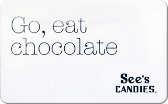 Discount See's Candies Gift Cards See's Candies
Gift Card Discount