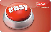 Staples
Discount Gift Card
