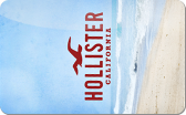 Hollister
Discount Gift Card

